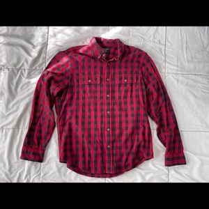 Abercrombie flannel shirt.